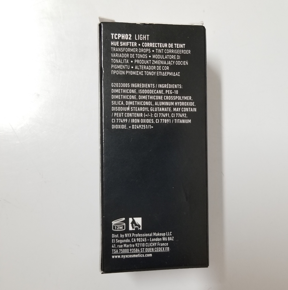 NYX Professional Makeup Total Control Pro Drop Foundation Hue Shifter Lightener - Picture 8 of 9